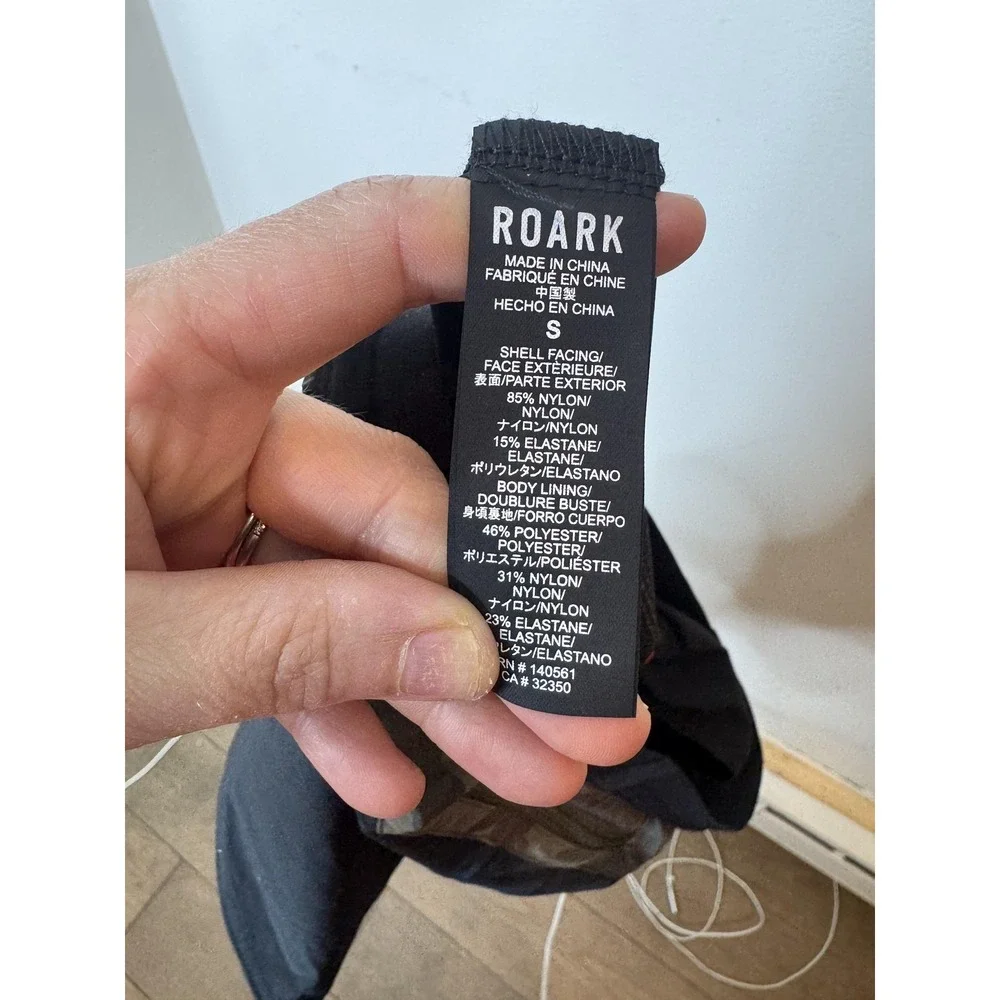 Roark Run Amok Shorts Mens Small Green Camo 4 Inch Lined Running Athletic